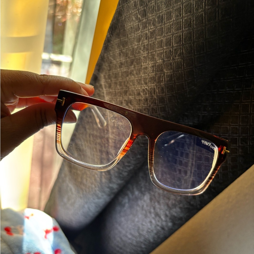 Tom Ford Brown Square Glasses